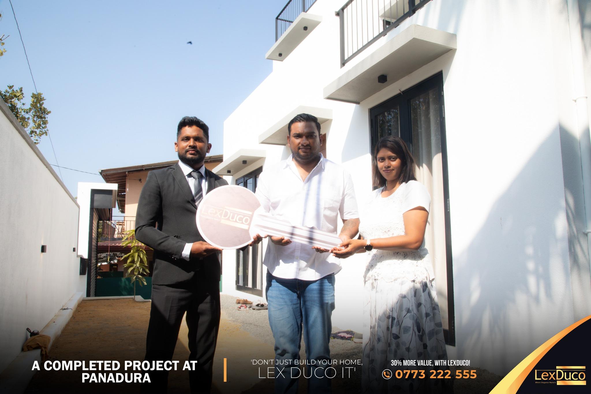 A Completed Project In Panadura | Lex Duco