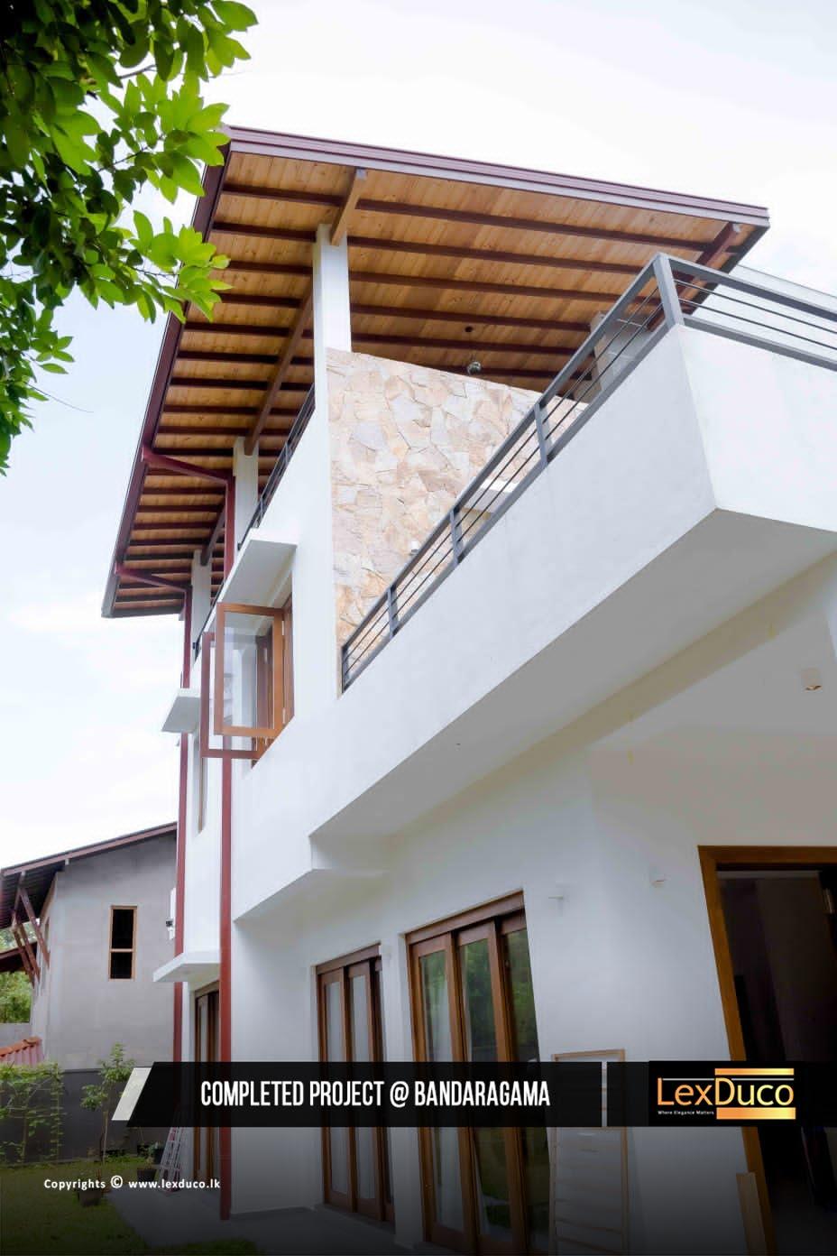 Completed Project at Bandaragama | Lex Duco