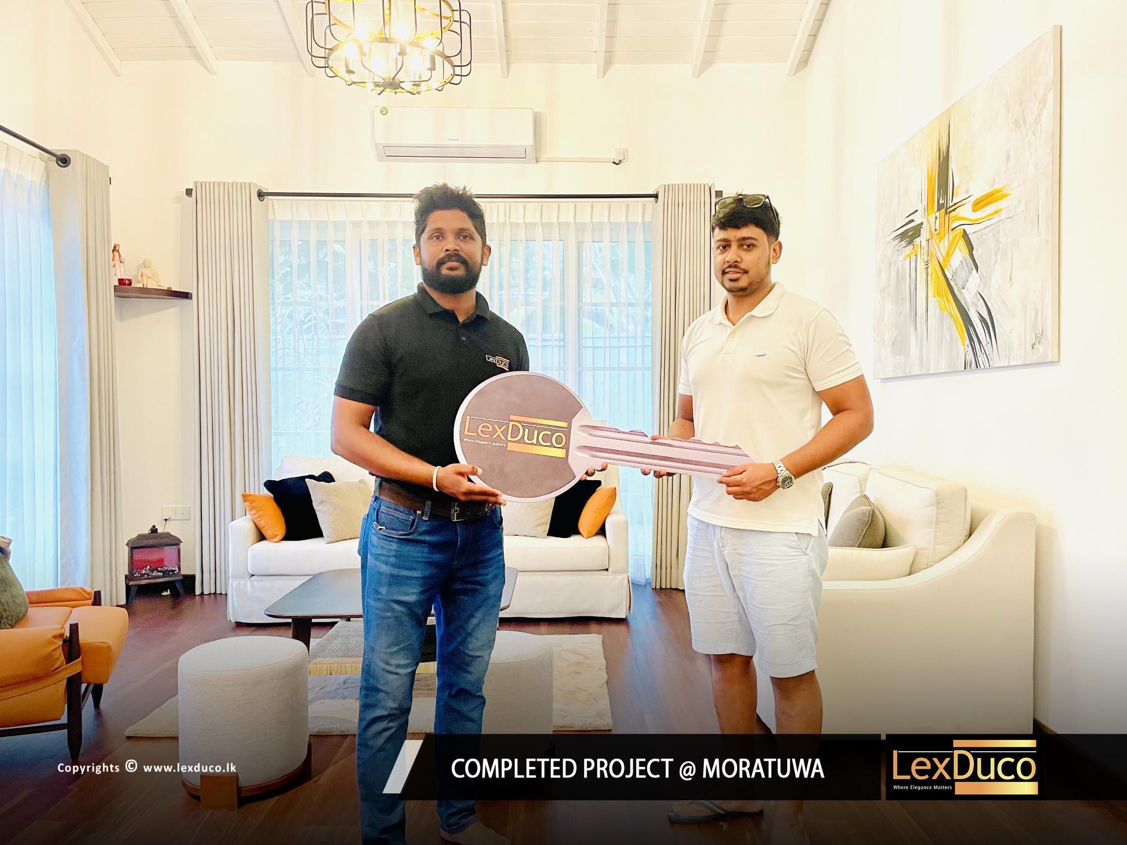 Completed Project at Moratuwa | Lex Duco