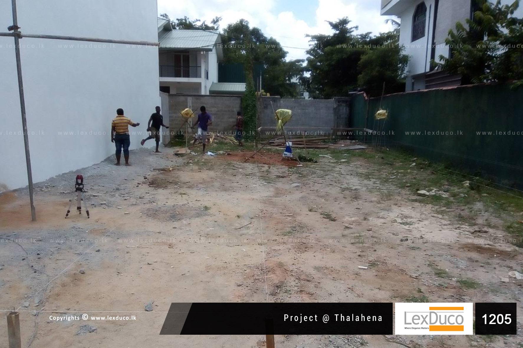 Residential Housing Project at Thalahena  | Lex Duco