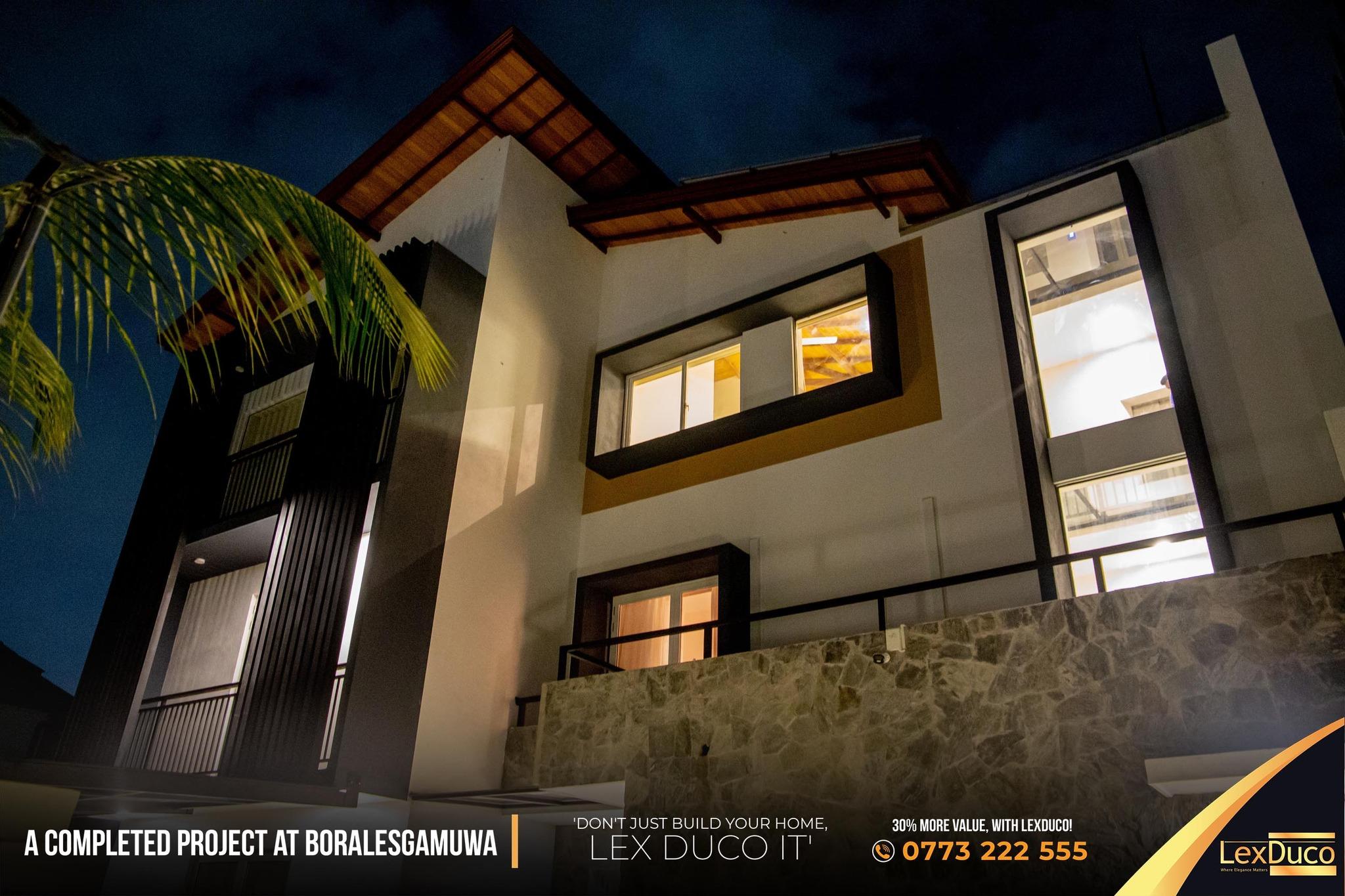 A Completed Project In Boralesgamuwa | Lex Duco