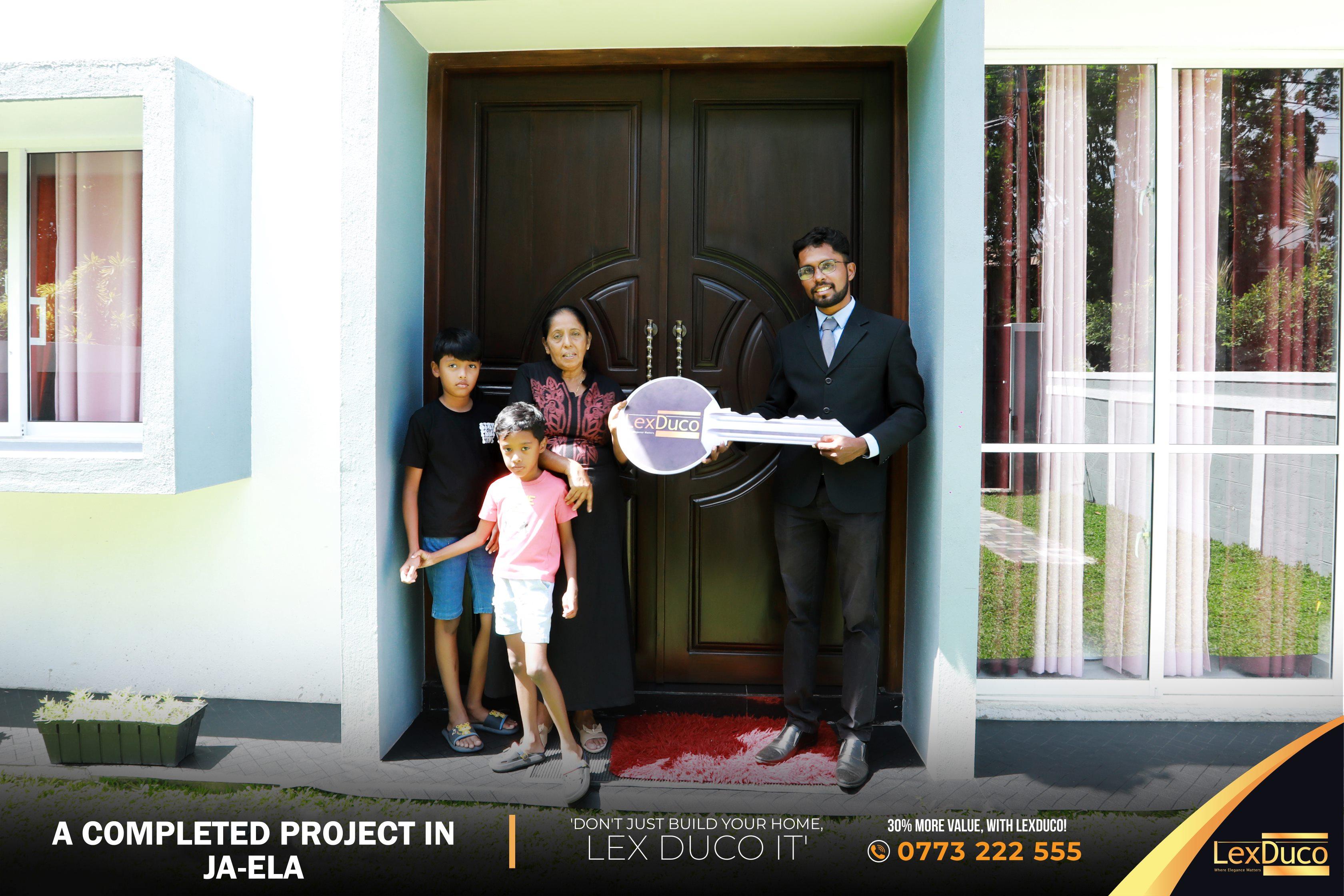  A Completed Project In Ja Ela | Lex Duco